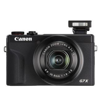 Canon PowerShot G7 X Mark III 4K Digital Camera | Vlogging, 20.1MP, Wi-Fi Bluetooth, Live Stream, Compact | Black