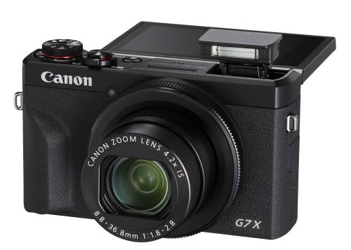 Canon PowerShot G7 X Mark III 4K Digital Camera | Vlogging, 20.1MP, Wi-Fi Bluetooth, Live Stream, Compact | Black