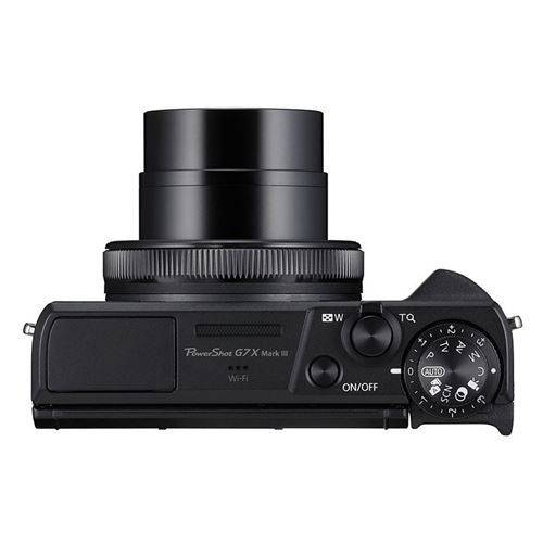 Canon PowerShot G7 X Mark III 4K Digital Camera | Vlogging, 20.1MP, Wi-Fi Bluetooth, Live Stream, Compact | Black